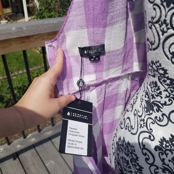 NWT Collectif/Modcloth Gingham Dress - Picture 5 of 8